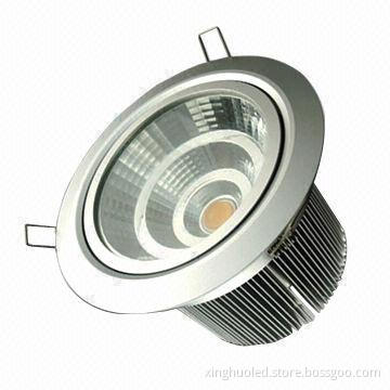 LED Downlight, 30W, Epistar COB, 80-90lm/W, 2700K-7000K is Available, 3-year Warranty